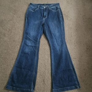 Judy Blue Dark Denim Flare Jeans